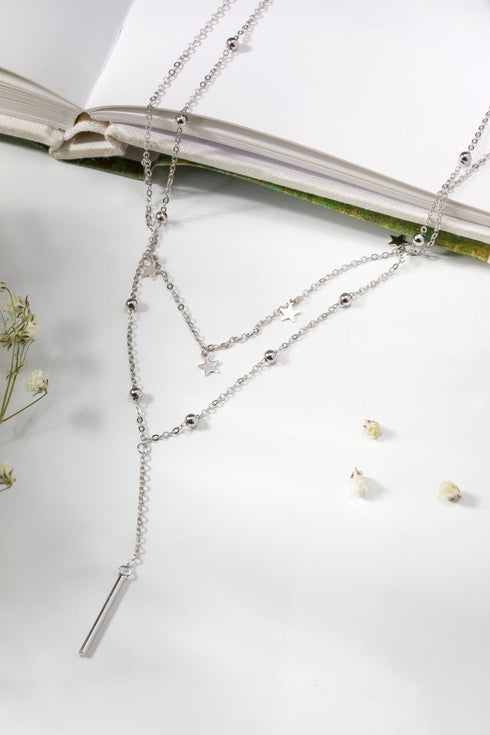 Colier din argint Thalia (Silver/Gold)